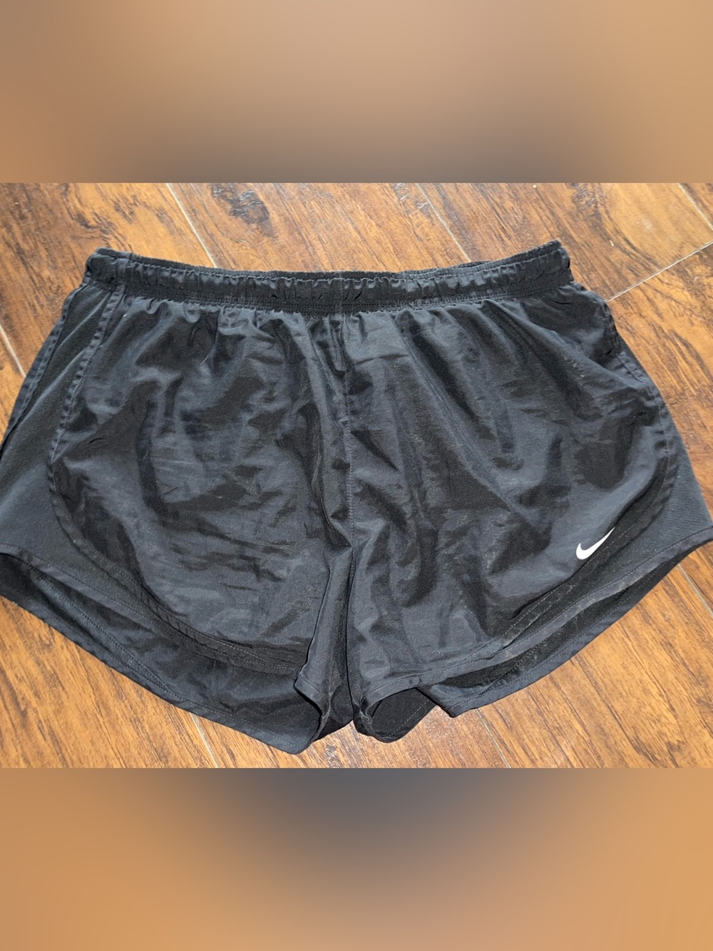 Nike Women's Black Athletic Shorts - Lightweight Running Style